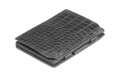 Garzini RFID Magic Wallet met Muntvak Croco - Zwart