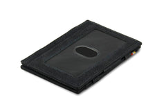 Garzini RFID Magic Wallet Leder ID Venster - Zwart