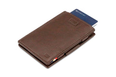 Garzini RFID Magic Wallet Leder Card Sleeves Nappa - Bruin