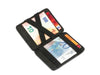 Hunterson RFID Magic Wallet Leder - Zwart
