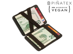 Hunterson Vegan RFID Magic Wallet - Chestnut