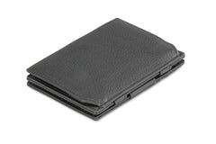Garzini RFID Magic Wallet met Muntvak Nappa - Zwart