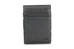 Garzini RFID Magic Wallet met Muntvak Plus Nappa - Zwart