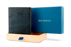 Garzini RFID Magic Wallet Card Sleeve met Muntvak Nappa - Zwart