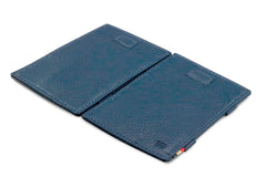 Garzini RFID Magic Wallet Leder Card Sleeves Nappa - Blauw