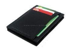 Pegasus Magic Wallet Leder - Zwart